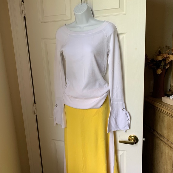 I.N.C White Sweater Shirt - Picture 6 of 7